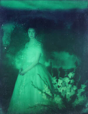 Sir Cecil Walter Hardy Beaton CBE, 
		British 1904-1980- 
		 
		Princess Margaret, a photograph relating to her 21st birthday portrait; 
		 
		colour po