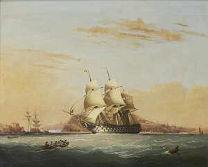 
	
		Nicholas Matthew Condy, 
		 
		British 1816-1851- 
		 
		A first rate...
