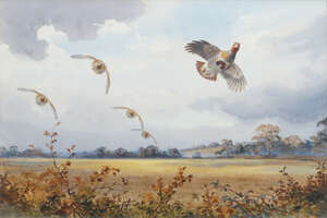
	
		John Cyril Harrison, 
		British 1898-1985- 
		 
		An Unpleasant Surprise -...