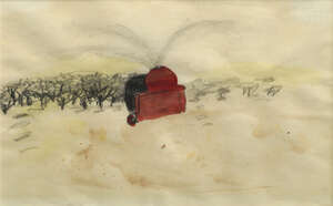 
	
		Mary Newcomb, 
		British 1922-2008- 
		 
		House (Summer House), c.1980;
		 
		pencil,...