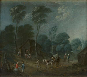 
	
		Manner of Jan Brueghel the Elder, 
		late 17th / early 18th century- 
		A summer's...