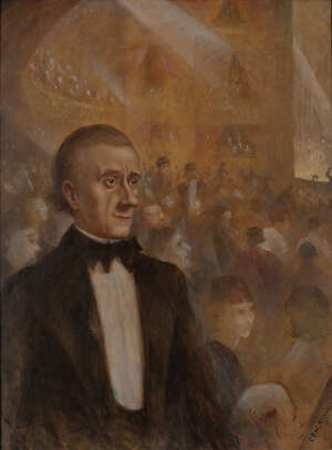 
	
		RTO Christopher Richard Wynne Nevinson ARA, 
		British 1889-1946 - 
		 
		Portrait of...