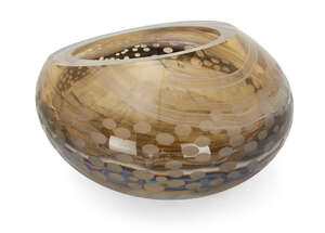 
	
		Jane Charles, b.1961, a rocking bowl, 1994, 
		incised Jane Charles to underside, 12.7cm...