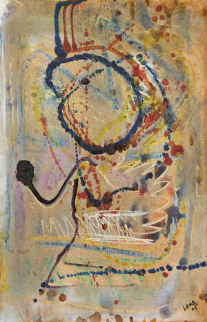 
	
		Matt Lamb,   
		American 1932-2012- 
		 
		Abstract composition, 2005; 
		 
		mixed...