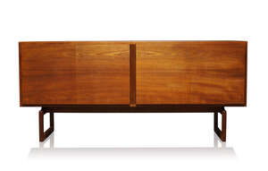 
	
		Arne Hovmand Olsen (1919-1989), a teak sideboard for Mogens Kold Møbelfabrik 
		c.1960,...