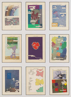 
	
		Tom Phillips CBE RA, 
		British b.1937- 
		 
		A Humument;
		 
		twenty-one offset...