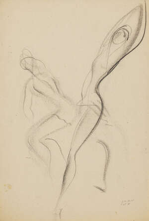 
	
		Jean (Janos) Tóth,
		Hungarian 1899-1997-
		 
		Eight studies of dancers and acrobats...