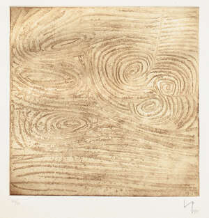 
	
		Victor Pasmore CH CBE, 
		British 1908-1998- 
		 
		Spiral Motif, 1975;
		 
		etching...