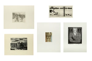 Various Artists,&nbsp;20th Century,&nbsp;Printmakers' Council Portfolio, 1981;&nbsp;an incomplete set of six prints...