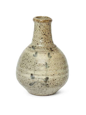 
	
		Leach Pottery, St Ives, a stoneware vase, c.1960, impressed pottery seal
		a stoneware...