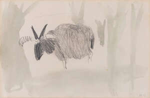 
	
		Mary Newcomb, 
		British, 1922 - 2008 - 
		 
		Bagot Goat, 1995; 
		 
		gouache and...