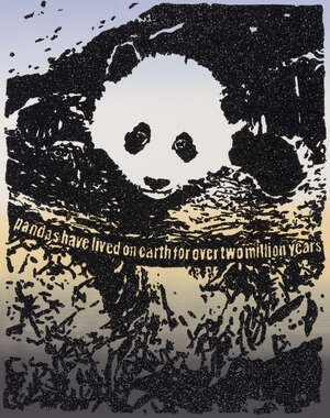 
	
		Rob Pruitt,
		American b.1964-
		 
		Giant Pandas Spend About 12 Hours a Day Eating Up...