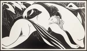 
	
		Tsugumi Ota, 
		Japanese b.1951-
		 
		 
		Flood - Survival (Animals), 1990;
		 
		