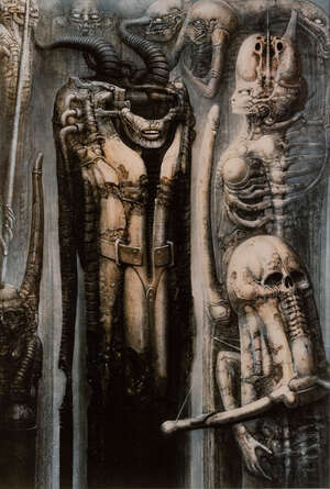 
	
		H.R. Giger, 
		Swiss 1940-2014- 
		 
		Four works; 
		 
		four offset lithographic...