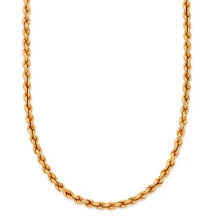 An Italian 18ct gold chain, of rope-twist design, to trigger clasp, London import marks, 1977,...