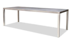 
	
		Maarten Van Severen (1956-2005), an MVS T88A aluminium dining table, produced by Lensvelt...
