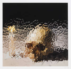 
	
		Marcus Harvey,
		British b.1963-
		 
		Skull and Candle, 2012;
		 
		giclee print in...