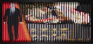 
	
		Gerald Laing,
		British 19362011-
		 
		Truth or Consequences, 2007;
		 
		digital print...