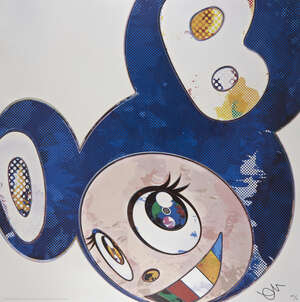 
	
		Takashi Murakami,
		Japanese b.1962-
		 
		And Then x 6 (Lapis Lazuli: The Superflat...