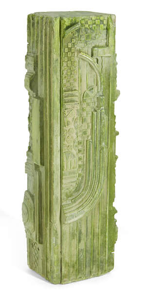 
	
		Sir Eduardo Paolozzi CBE RA, 
		Scottish 1924-2005 - 
		 
		Tower; 
		 
		plaster,...
