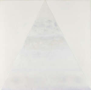 
	
		Derek Hirst,
		British 1930-2006-
		 
		White Mountain, 1986;
		 
		cryla on panel,...