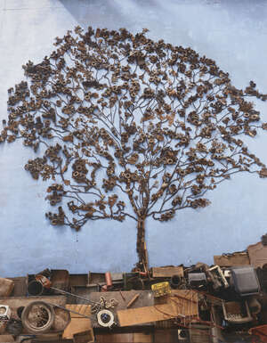 
	
		Vik Muniz, 
		Brazilian/ American b.1961- 
		 
		The Tree (Pictures of Junk), 2009;...