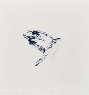 
	
		Tracey Emin CBE RA, 
		British b.1963- 
		 
		Bird on a Wing After DB, 2018; 
		 
		