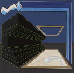 
	
		Ian Monroe, 
		American/ British b.1972- 
		 
		Event structure, 2007; 
		 
		