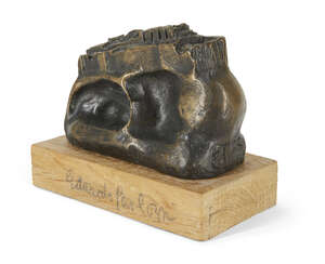 
	
		Sir Eduardo Paolozzi CBE RA, 
		Scottish 1924-2005 - 
		 
		Head Looking Up, 1985;...
