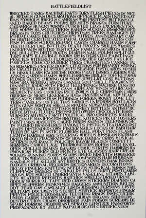 
	
		RTOCozette de Charmoy, 
		British/Canadian b.1939- 
		 
		Battlefieldlist; 
		 
		