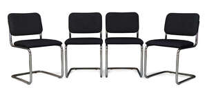 
	
		After Marcel Breuer (Hungarian 1902-1981), a set of eight 'Cesca' chairs for Knoll  
		