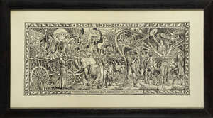 
	
		Walter Crane (1845-1915), Der Triumph der Arbeit (The Triumph of Labour), a print on...