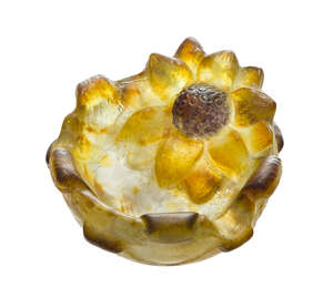 
	
		Gabriel Argy-Rousseau (1885-1953), a pâte-de-cristal Lotus ashtray
		Designed 1924,...