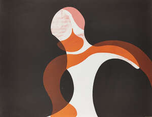 
	
		Sir Howard Hodgkin CH CBE,
		British 1932-2017-
		 
		Girl at Night, 1966;
		 
		