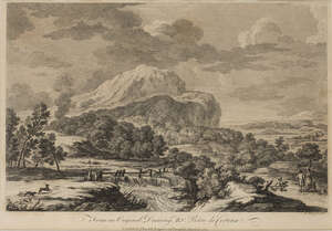 
	
		Francesco Bartolozzi, RA, 
		 
		Italian 1727-1815- 
		 
		Landscape, from an...