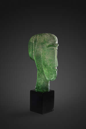 
	
		Walter Furlan (b.1931), 'Omaggio a Modigliani' 
		c.1993, signed and titled to base 
		