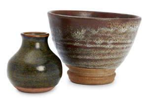 
	
		William Staite-Murray (1881-1962), a deep bowl
		c.1930, impressed seal to side of foot...