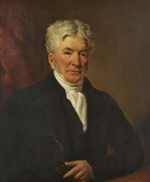 
	
		Richard Ramsay Reinagle, R.A., 
		 
		British 1775-1862- 
		 
		Portraits of Revd...