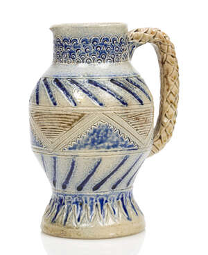 
	
		Robert Wallace Martin (1843-1923), an early stoneware jug 
		Late 19th Century,...