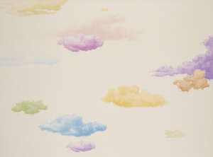 
	
		Peter Coffin, 
		American b.1972 - 
		 
		Untitled (Clouds), 2011; 
		 
		digital...