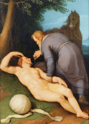 
	
		THIS LOT HAS BEEN AFTER SOLD Cornelis van Haarlem, 
		Dutch 1562-1638- 
		 
		The Good...