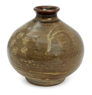 
	
		William Staite-Murray (1881-1962), a globular vase
		c.1930-40, impressed seal to base...