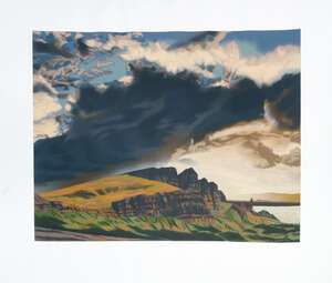
	
		Brendan Neiland, British b.1941- Western Isle, 1996; screenprint in colours on wove, signed,...