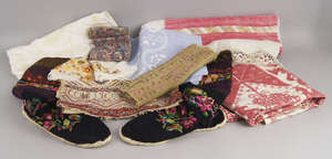 
	
		An English sampler, 19th century, completed by Elizabeth Seldon, dated 1822, together...