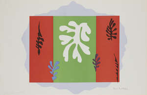 
	
		Henri Matisse, 
		French 1869-1954- 
		 
		The Dancer, 1949; 
		 
		lithograph in...