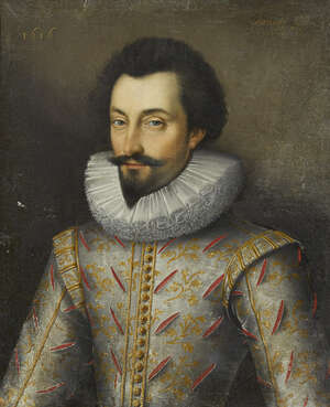 
	
		French School, 
		 
		early/mid 17th century- 
		 
		Portrait of a gentleman,...