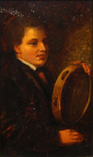 
	
		Attributed to Helen Thornycroft ASWA, 
		British 1848-1937, exh 1880-1918- 
		 
		