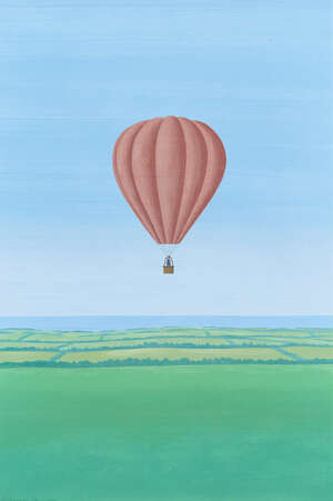 
	
		David Cheepen, 
		British 1946-2016 - 
		 
		Travelling Light, 1991; 
		 
		acrylic on...