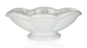 
	
		THE ANDREW WEAVING COLLECTION, 
		 
		Fulham Pottery, 
		Grey fluted rim vase, circa...