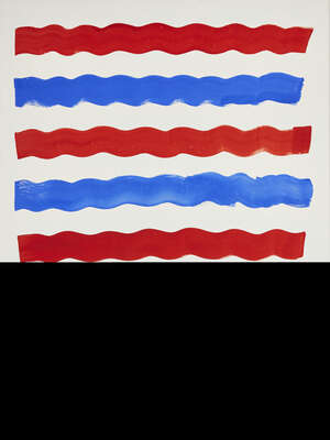 Paul Cowan, 
American b.1985- 
Untitled, 2012; 
acrylic on canvas, signed, titled and dated on the...
